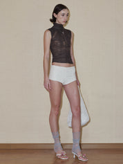 PROD 2024 Pre-spring Turtleneck Pattern Tank Top