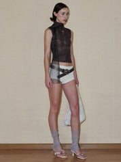 PROD 2024 Pre-spring Turtleneck Pattern Tank Top