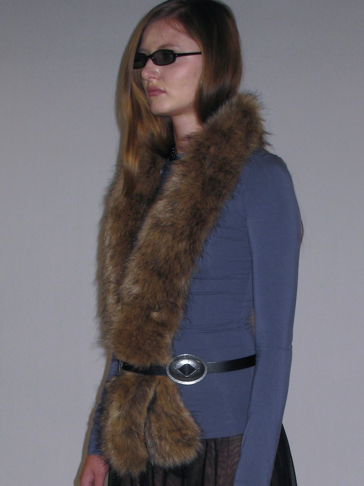 PROD 2025-1 Black / One-size / In-stock Gray Gradient Lenses Glasses