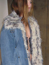 PROD 2025-1 Edge Fusion Faux Fur Denim Jacket