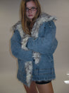 PROD 2025-1 Edge Fusion Faux Fur Denim Jacket