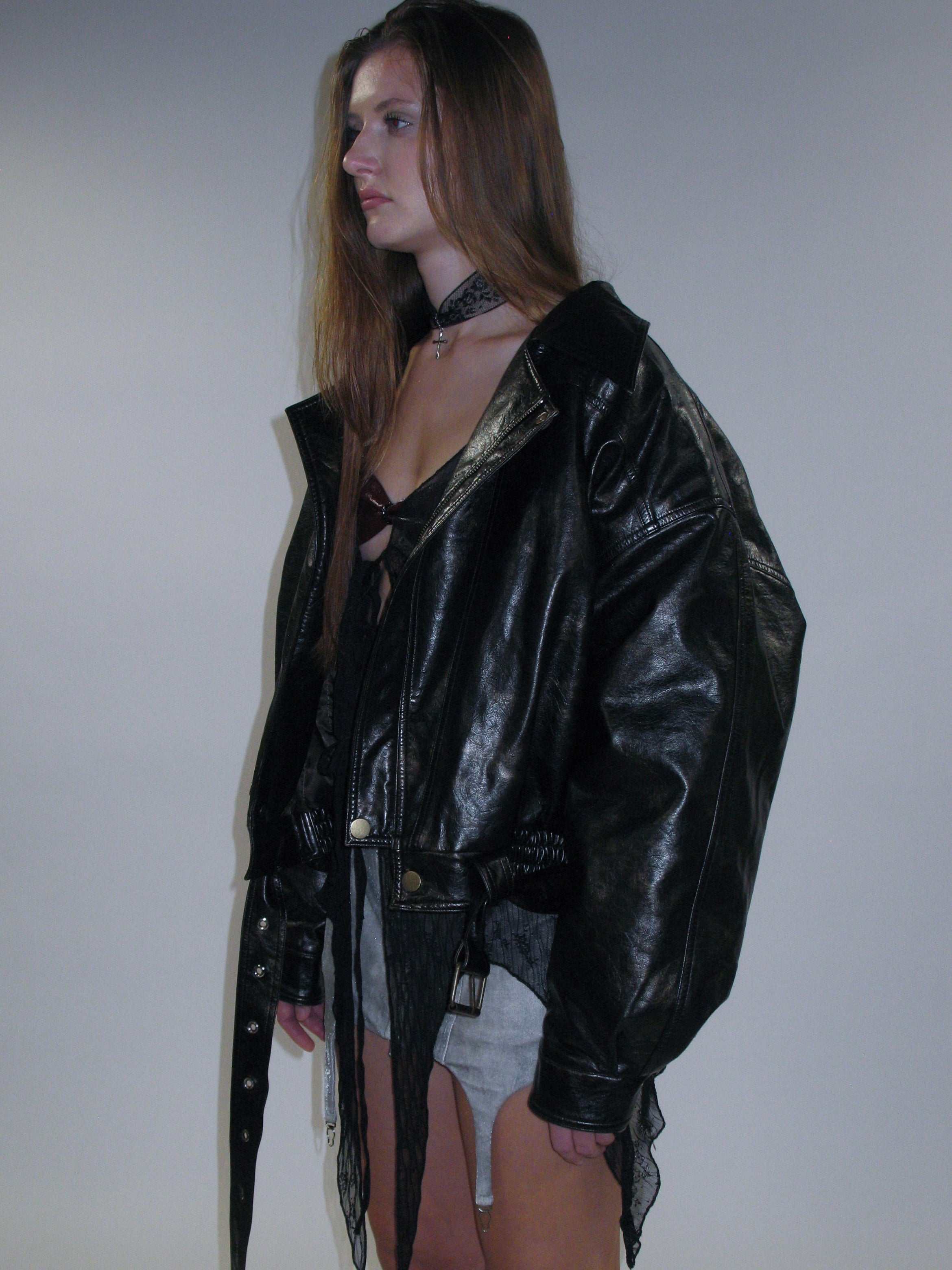 Metropolitan Faux Leather Quilted Coat – PROD