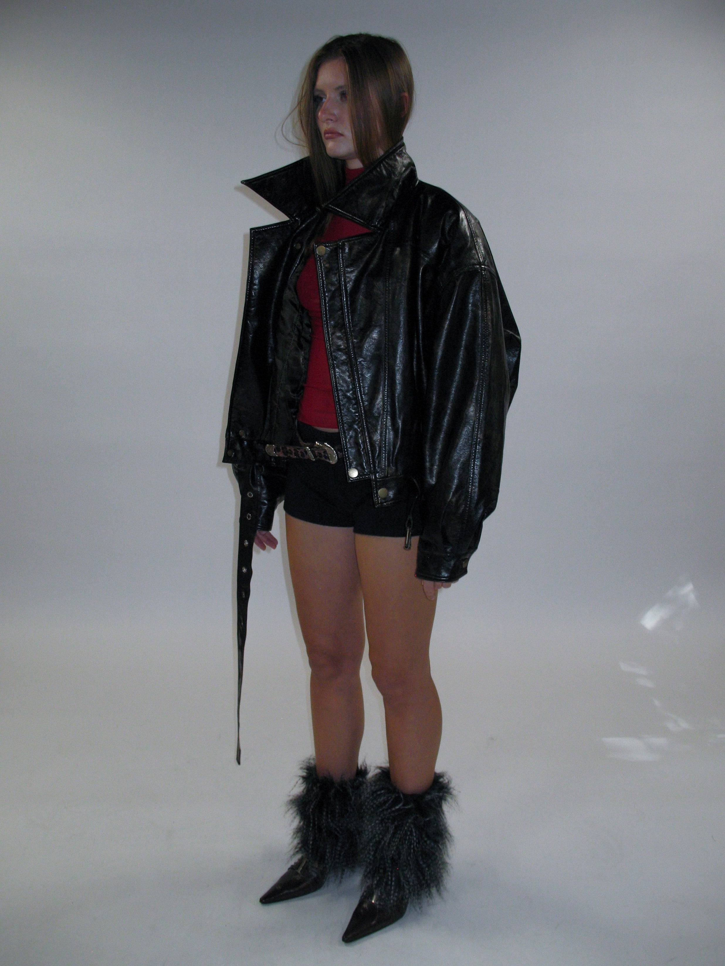 PROD 2025-1 Metropolitan Faux Leather Quilted Coat