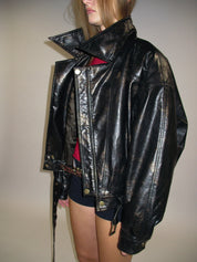 PROD 2025-1 Metropolitan Faux Leather Quilted Coat