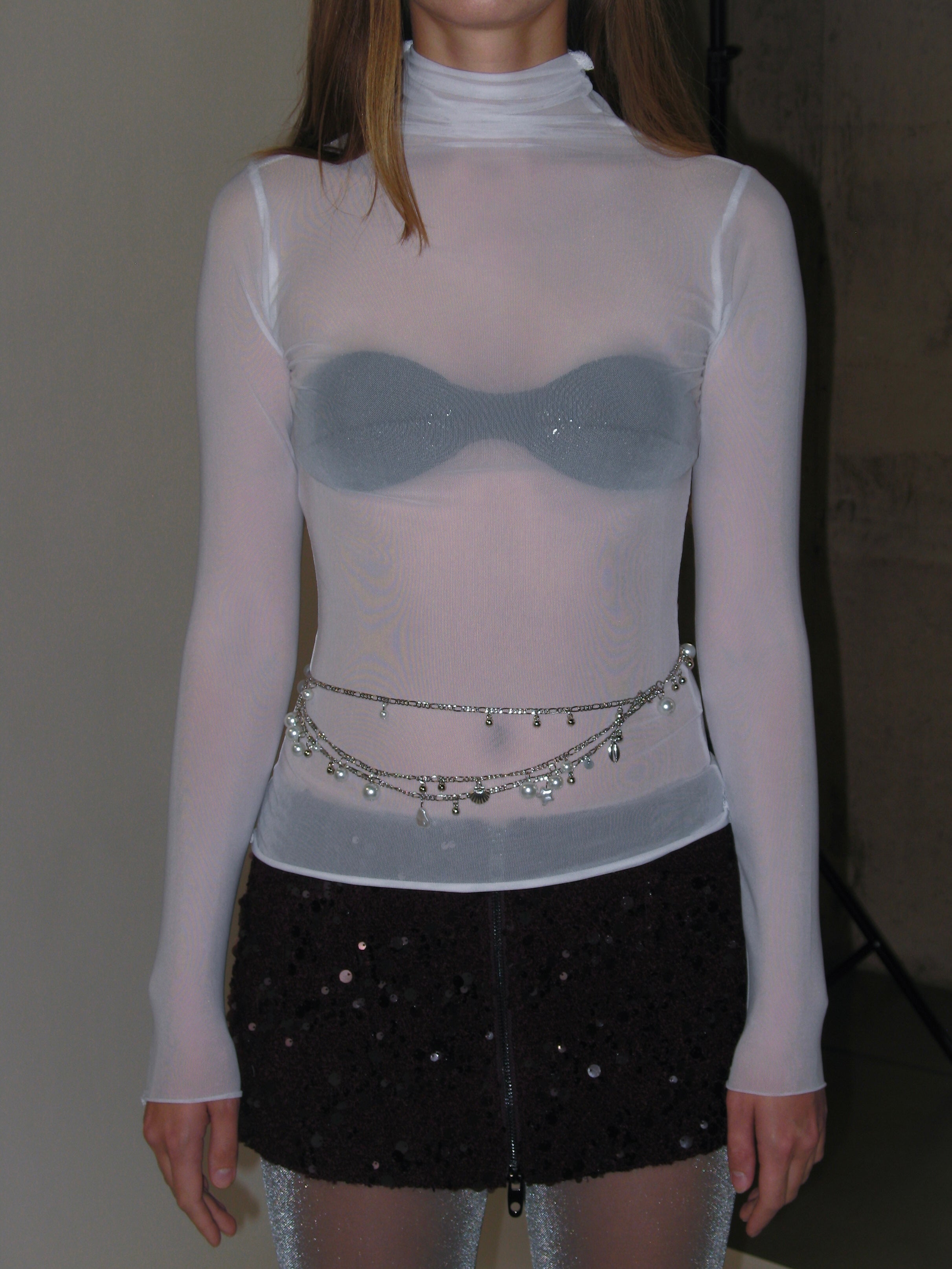 PROD 2025-1 Radiant Garnet Zip Mini Skirt