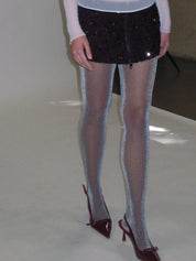 PROD 2025-1 Radiant Garnet Zip Mini Skirt