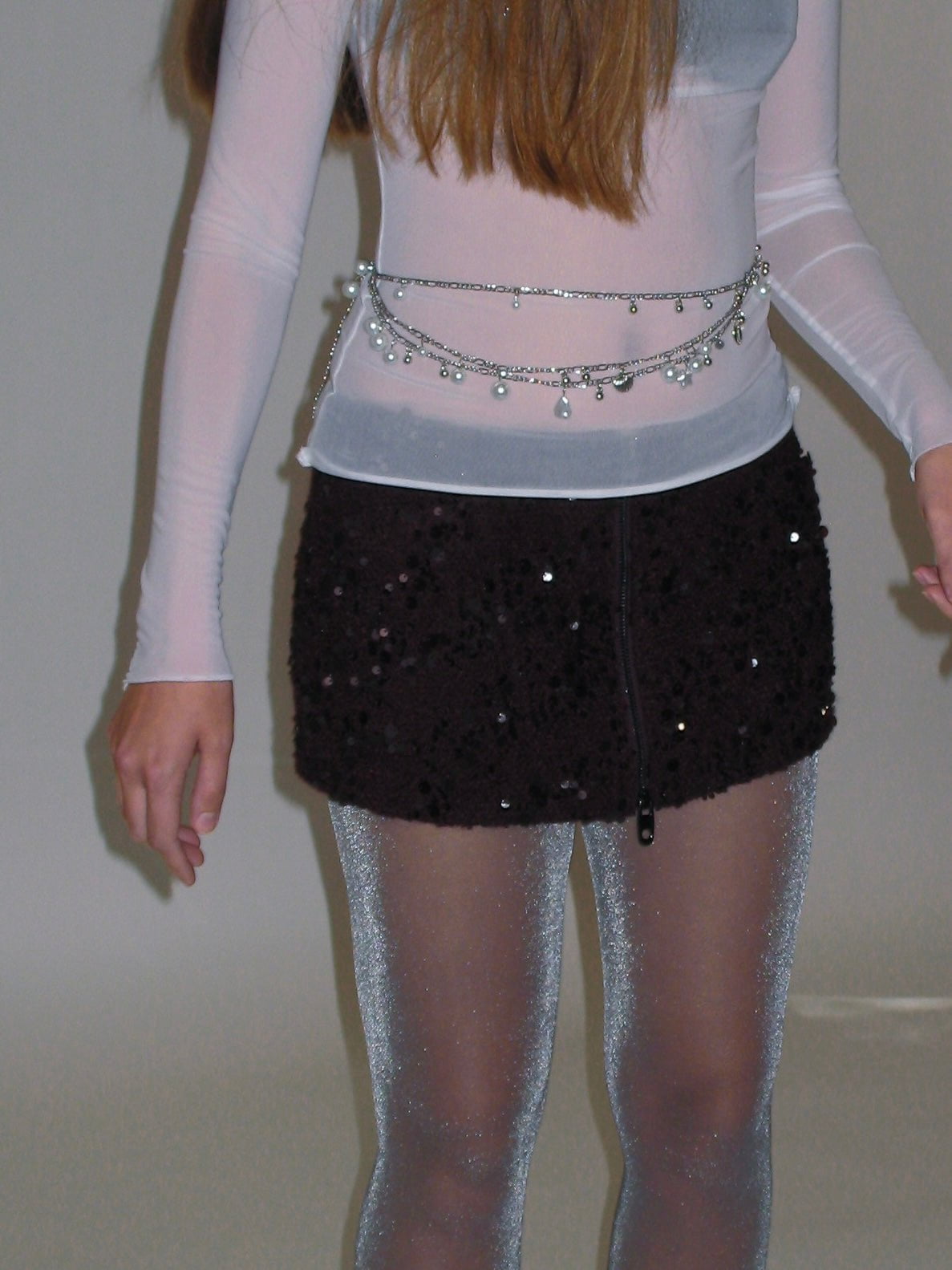 PROD 2025-1 Radiant Garnet Zip Mini Skirt