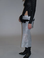 PROD 2025-1 Sheer A-Line Midi Skirt