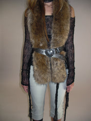 PROD 2025-1 Silver / One-size / In-stock Silver Love Heart Belt