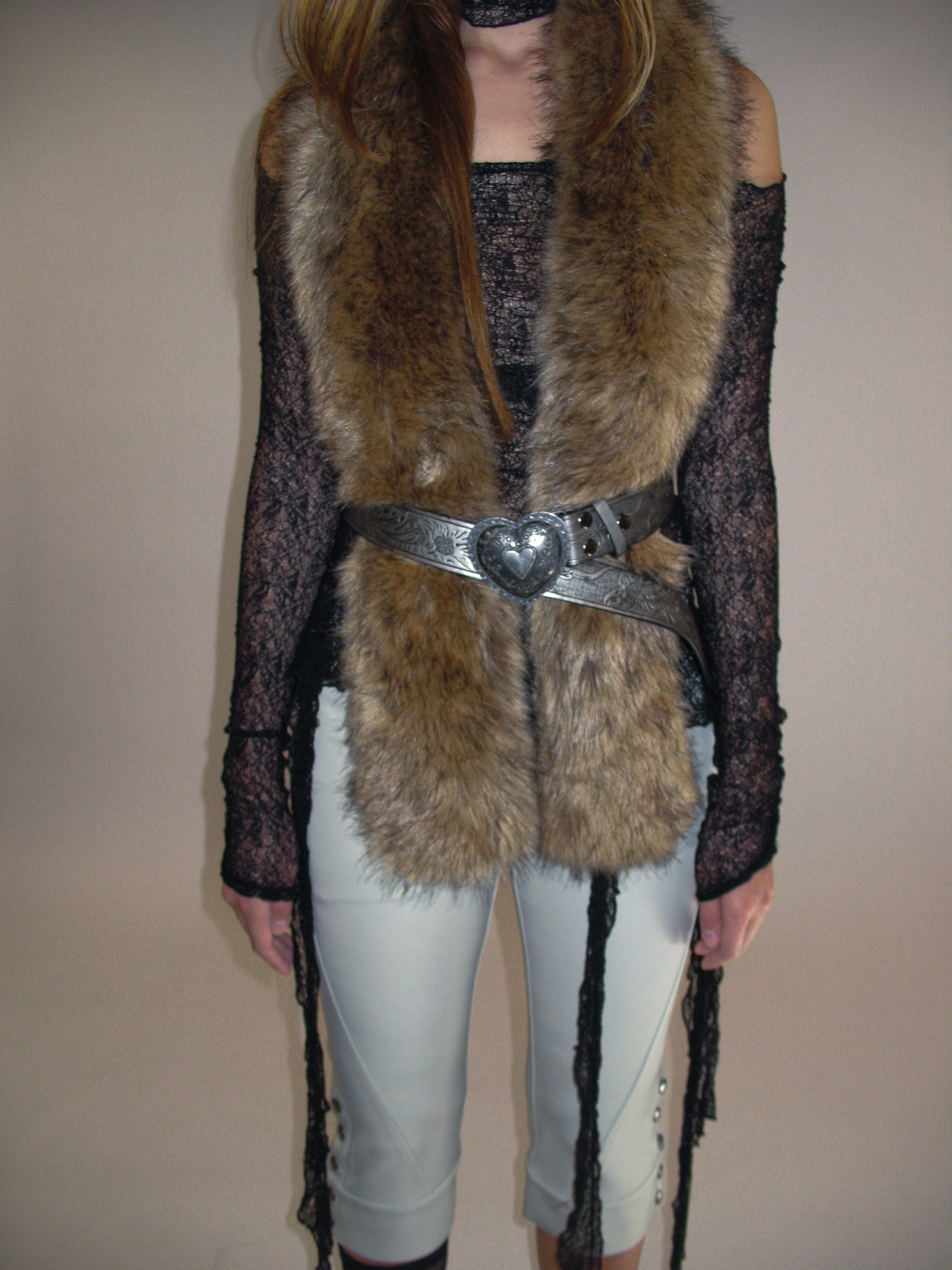 PROD 2025-1 Silver / One-size / In-stock Silver Love Heart Belt