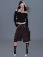 PROD 2025-2 Basic V-Neck Long-Sleeve/ Black