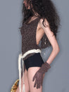 PROD 2025-2 Beige / One size / Pre-order20%Off (7-14days) Rebel Vogue Wig Braided Scarf