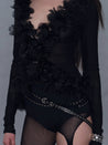 PROD 2025-2 Black / One size / In-stock Extended Gothic Freedom Thin Belt