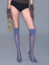 PROD 2025-2 Blue / One size / Pre-order20%Off (7-14days) Oily Slim Thigh High Stockings