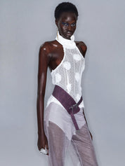 PROD 2025-2 Dark purple / One size / In-stock Buckle Strap Belt/ Dark Purple