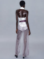 PROD 2025-2 Dark purple / One size / In-stock Buckle Strap Belt/ Dark Purple