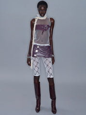 PROD 2025-2 Dark purple / One size / In-stock Buckle Strap Belt/ Dark Purple