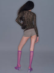 PROD 2025-2 Double Layer Slim Shorts/ Khaki