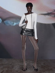 PROD 2025-2 Drape Shoulder Long-sleeve/ Apricot