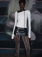 PROD 2025-2 Drape Shoulder Long-sleeve/ Apricot