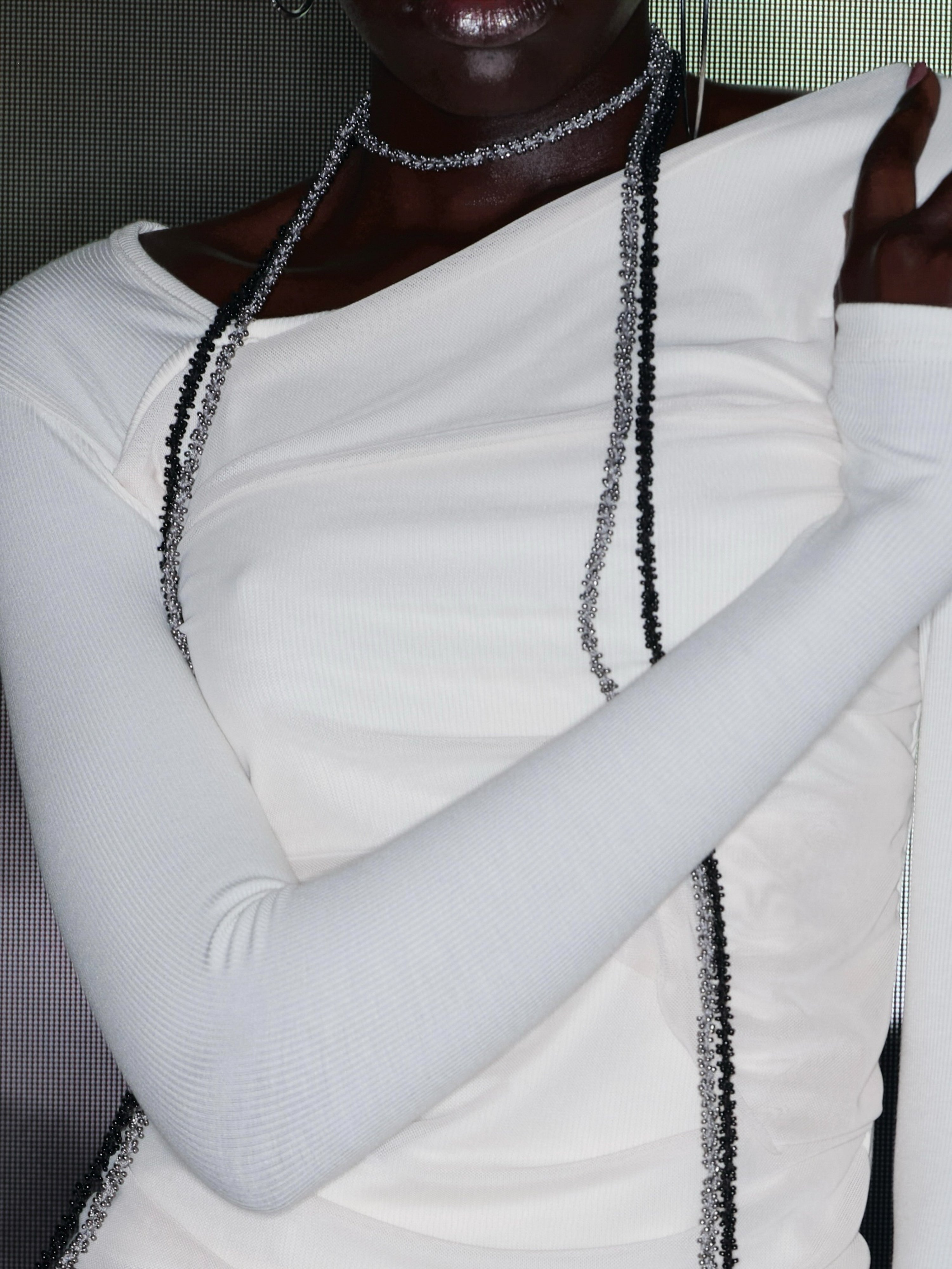 PROD 2025-2 Drape Shoulder Long-sleeve/ Apricot