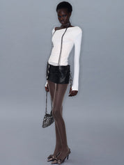 PROD 2025-2 Drape Shoulder Long-sleeve/ Apricot