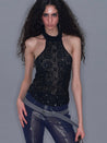 PROD 2025-2 High-Neck Sequin Tank Top