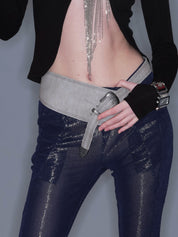 PROD 2025-2 Khaki / One size / Pre-order 20%Off (10-20days) Buckle Strap Belt/ Khaki