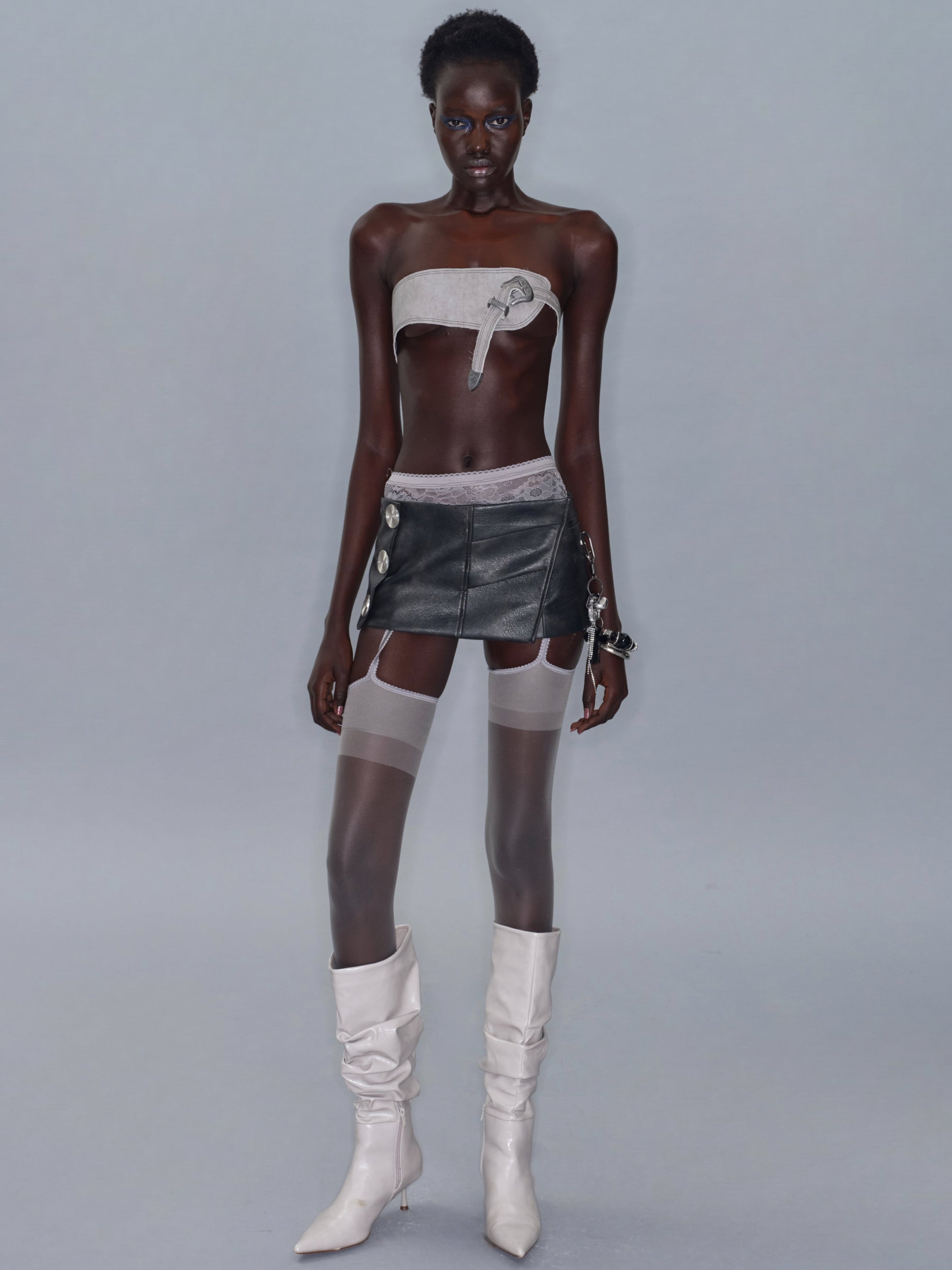 PROD 2025-2 Khaki / One size / Pre-order 20%Off (10-20days) Buckle Strap Belt/ Khaki