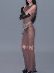 PROD 2025-2 Khaki / One size / Pre-order 20%Off (10-20days) Buckle Strap Belt/ Khaki