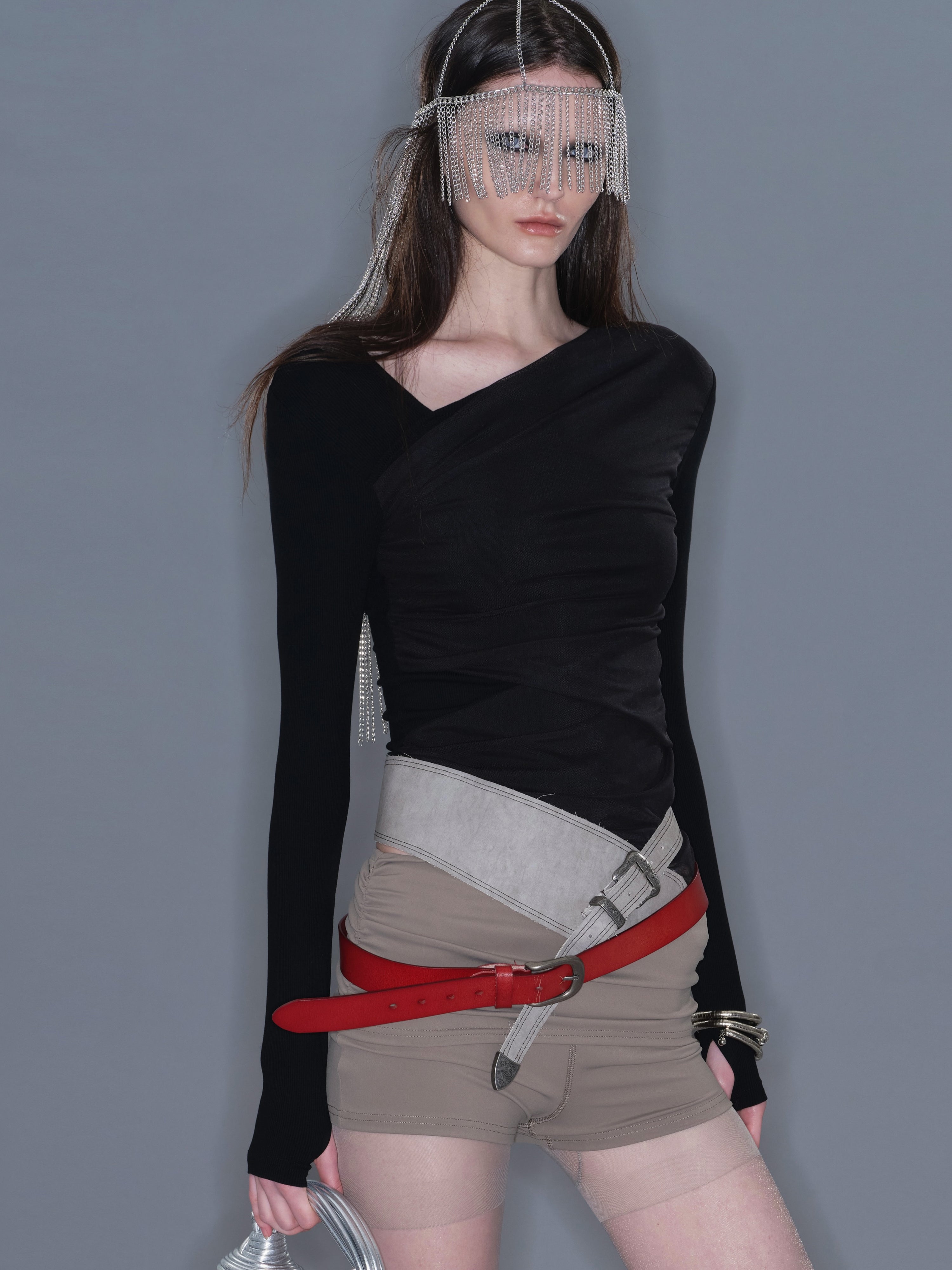 PROD 2025-2 Khaki / One size / Pre-order 20%Off (10-20days) Buckle Strap Belt/ Khaki