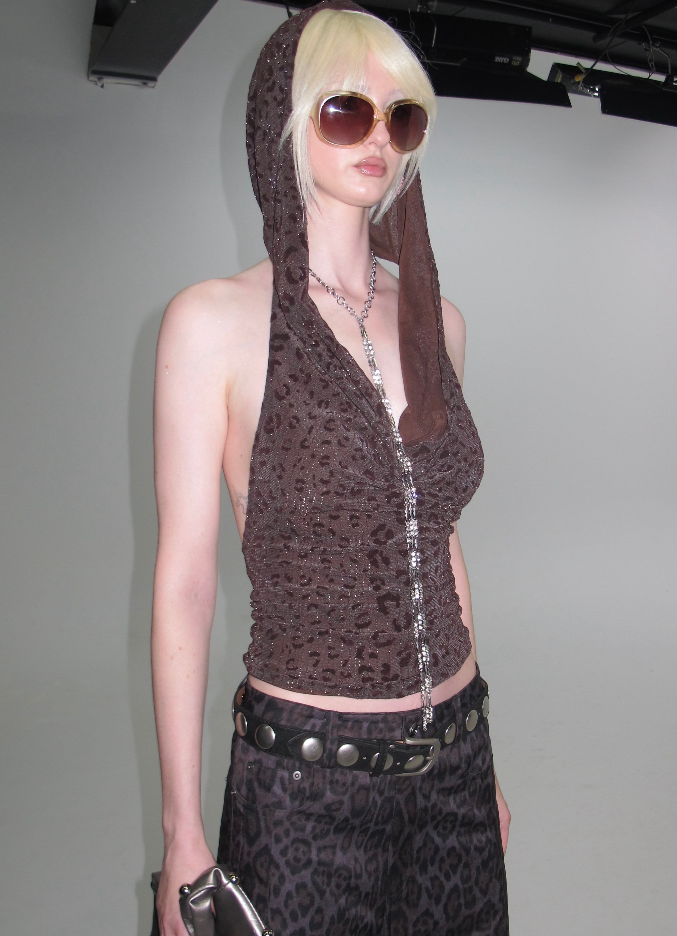 PROD 2025-2 Leopard Print Hooded Tank