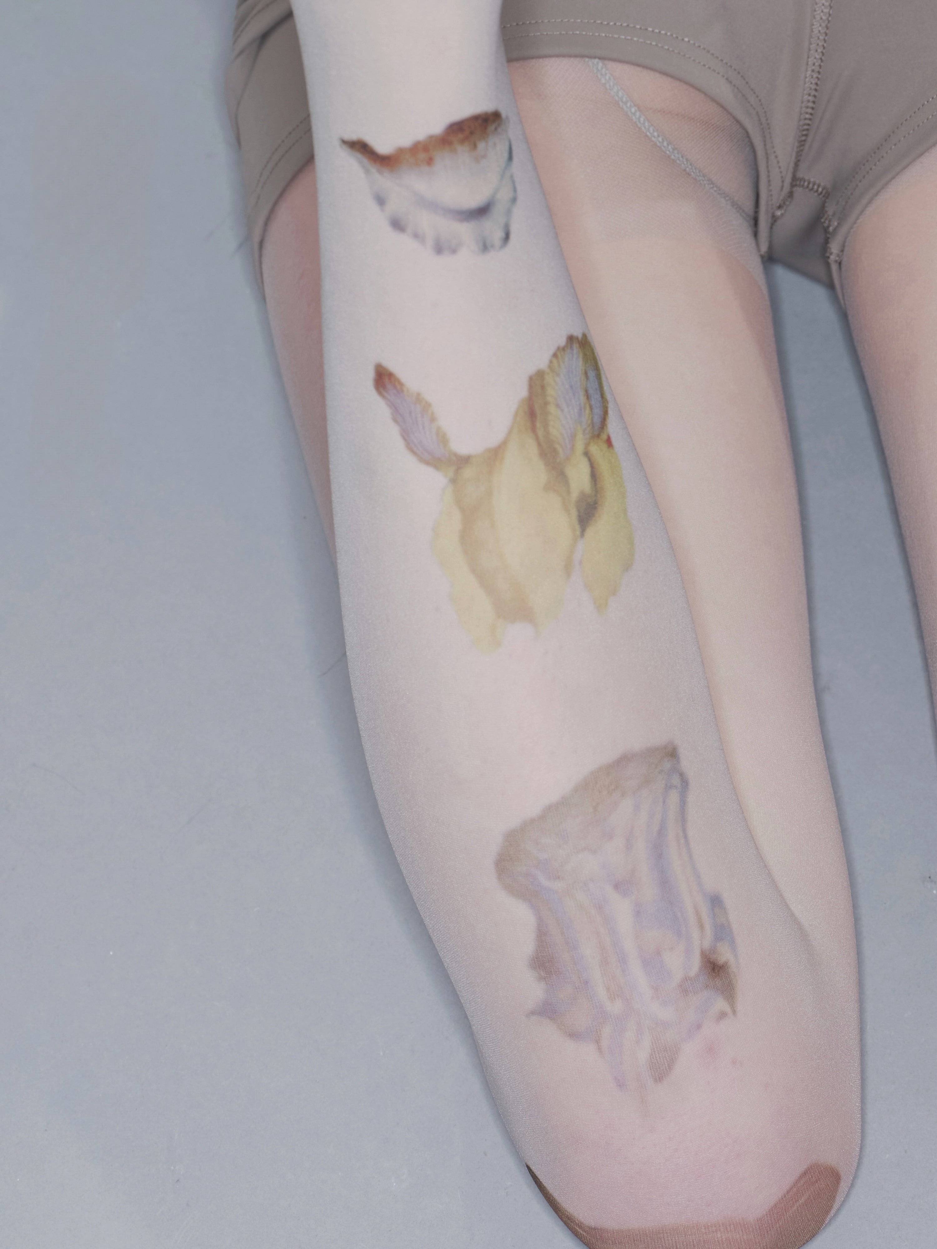  In-stock Fruits Print Stockings