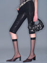 PROD 2025-2 Metallic Mid-Length Shorts/ Black