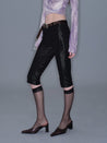 PROD 2025-2 Metallic Mid-Length Shorts/ Black