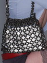 PROD 2025-2 Metallic / One size / Pre-order20%Off (7-14days) Metallic Beaded Woven Purse