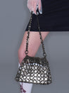 PROD 2025-2 Metallic / One size / Pre-order20%Off (7-14days) Metallic Beaded Woven Purse