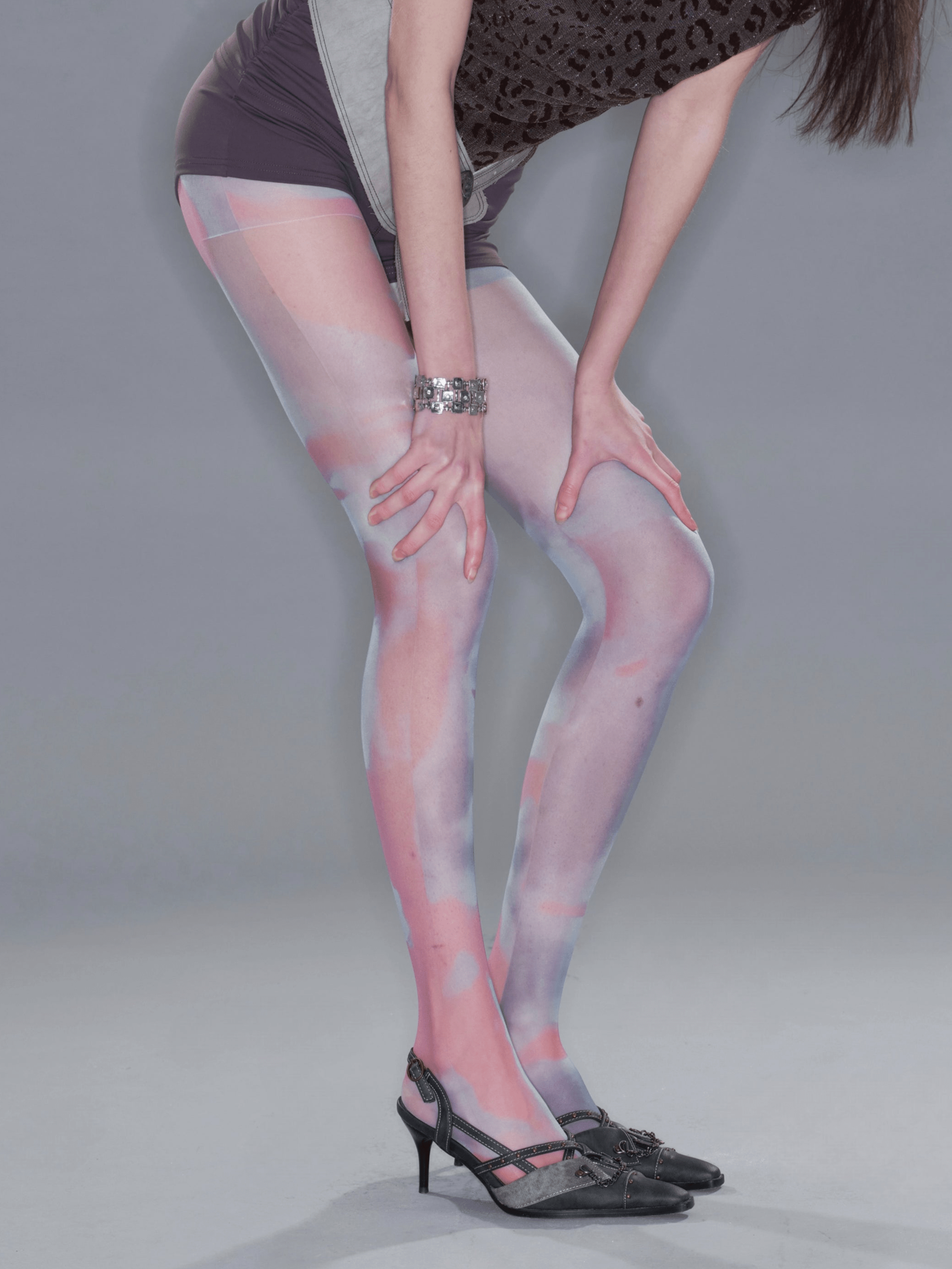 PROD 2025-2 Mix / One size / In-stock Color Gradient Stockings