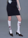 PROD 2025-2 Roses 120D Velvet High-Knee Stockings