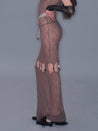 PROD 2025-2 Sheer Beaded Maxi Dress