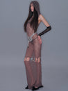 PROD 2025-2 Sheer Beaded Maxi Dress