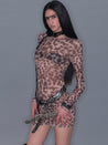 PROD 2025-2 Sheer Leopard Print Long Sleeve