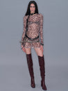 PROD 2025-2 Sheer Leopard Print Long Sleeve