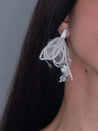 PROD 2025-2 White (Single) / One size / In-stock Blooming Flower Ear Cuffs