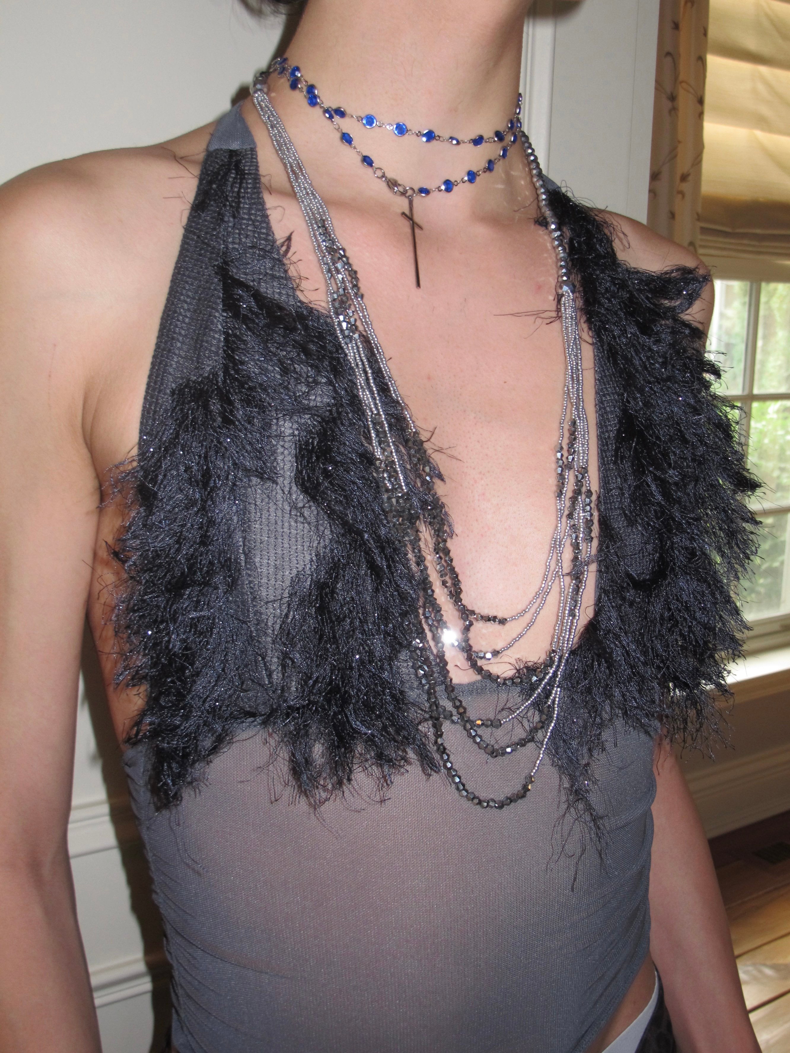 PROD 2PC SET Vesper Cross Layered Necklace Set