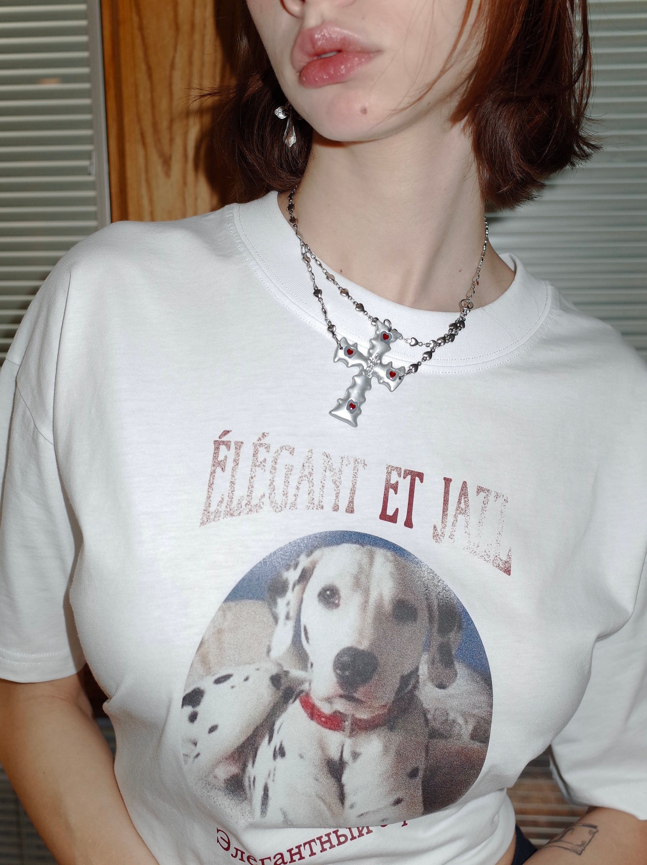 PROD  Antiqued Dalmatian Boxy T-shirt