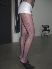 PROD Black / One size Black Fishnet Side Seam Tights