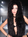 PROD Black / One size / In-stock Wildfire Hooded Wrap Top (With Belt) Black