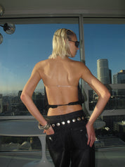 PROD Black / One size Studded Suede Belt