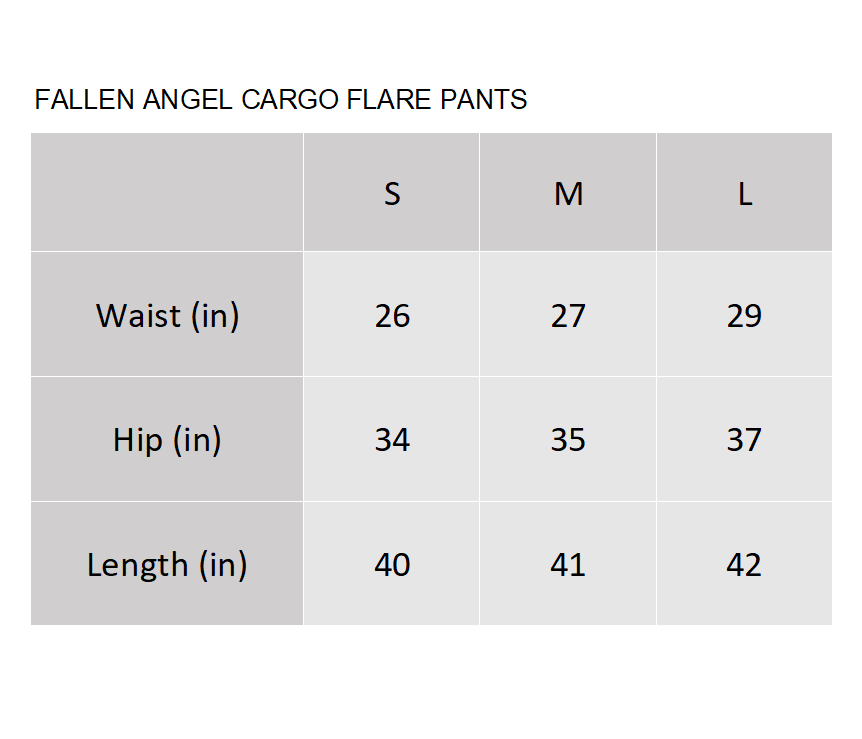 PROD Bldg 2023 summer Fallen Angel Cargo Flare Pants